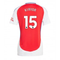 Arsenal Jakub Kiwior #15 Heimtrikot Frauen 2024-25 Kurzarm